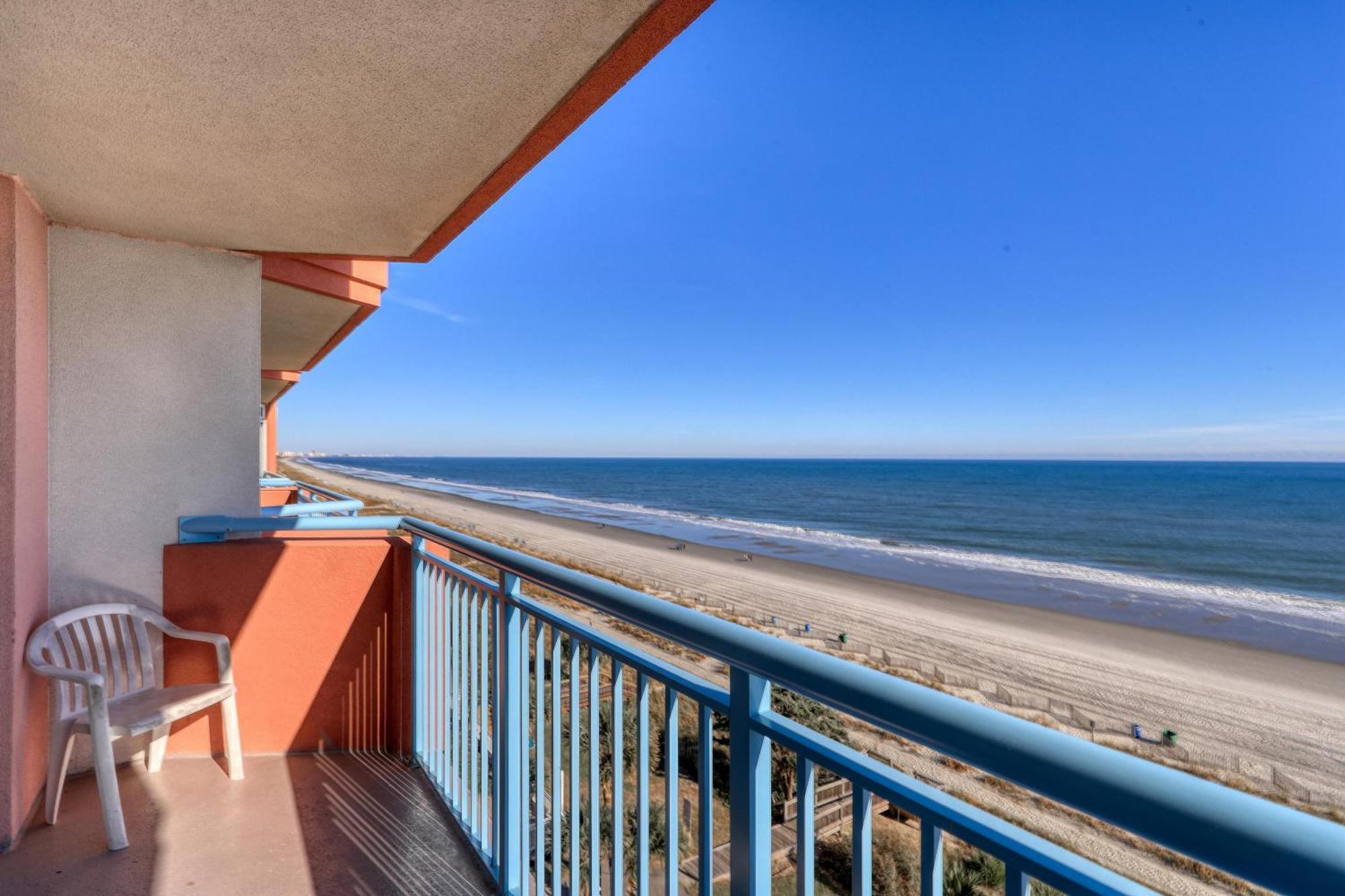 マートルビーチ 1604 N Ocean Blvd, 0703 - Ocean Front Sleeps 6ヴィラ エクステリア 写真